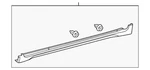 Genuine Toyota Rocker Panel Guard 75851-08900. Fixed Price $334.97.